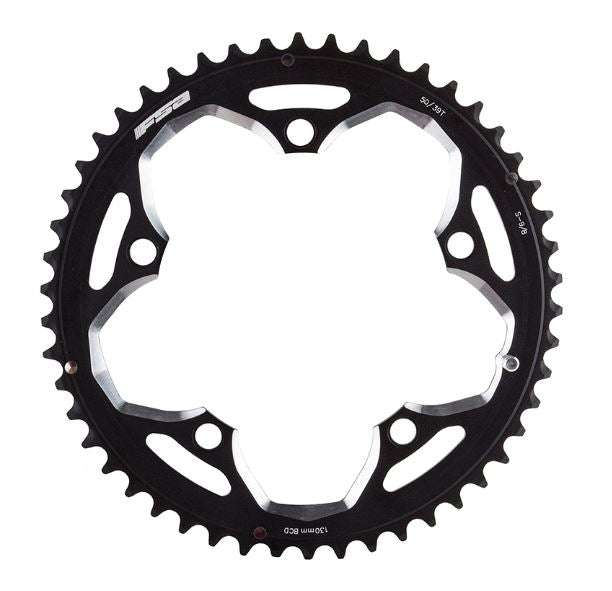 Full Speed Ahead Pro Road 130mm BCD Black Outer Chainring