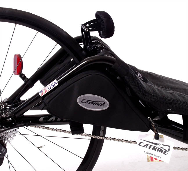 Catrike Arkel Pannier Bags for 700 in frame slim bag fits Catrike 700 frame