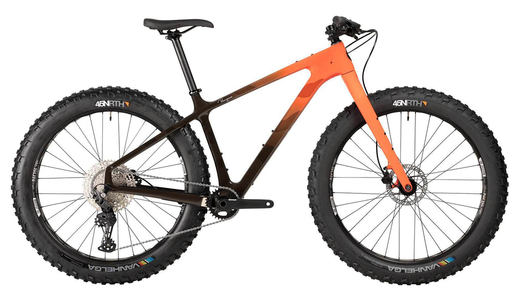 Salsa Cycles Beargrease Carbon Deore 11 27.5 Red Fat Bike Hostel Shoppe