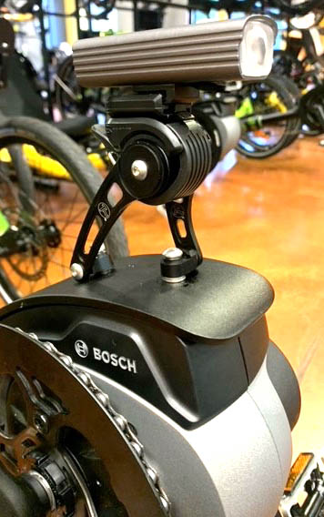 T-Cycle Catrike Bosch Light Mount