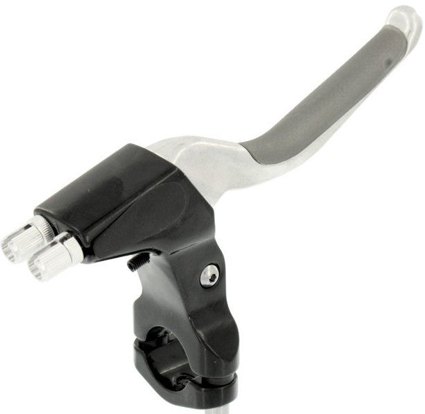 ProMax Dual Cable Pull Brake Lever Right Hand Black / Silver
