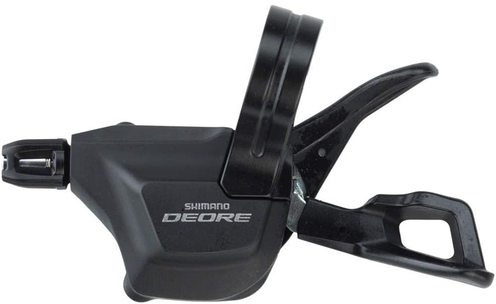Shimano Deore M6000 2/3 x 10-Speed Clamp-Band Shift Lever Set, Black