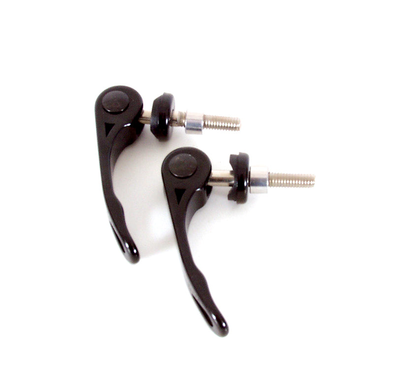 Studio view of the ICE Front Fender Quick Release Skewers