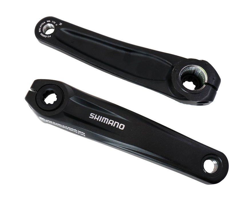 Shimano FC-E8000 170mm Black Crank Arm Set