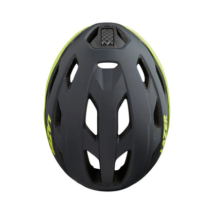 Lazer Strada Kineticore Helmet Matte Grey Flash Yellow