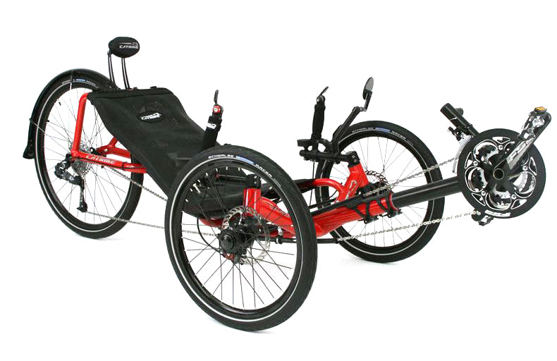 Catrike Expedition Lava Red Trike