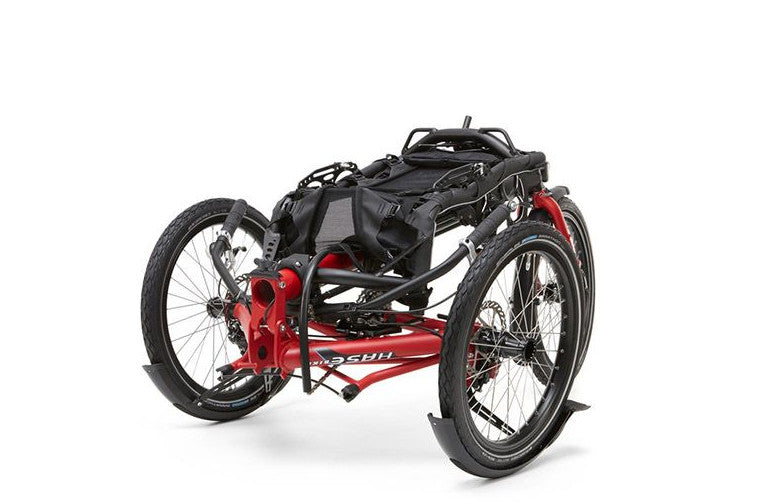 Hase Kettwiesel Allround Linear Carmine Red Matte Recumbent Trike