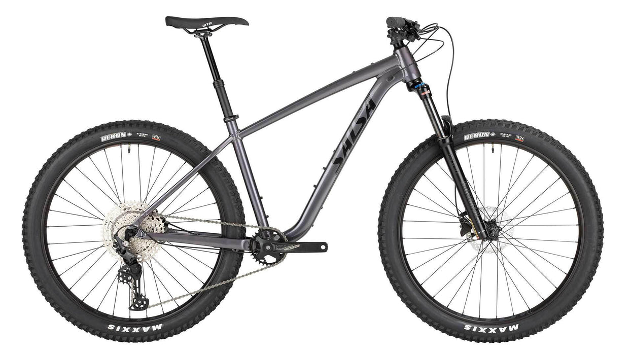 Salsa Cycles Rangefinder Deore 11 27.5 Aluminum Dark Gray Mountain Bike