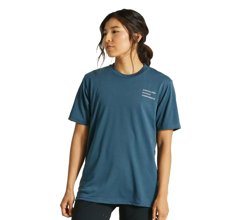 Specialized Womens SBC Short Sleeve Tee Cast Blue