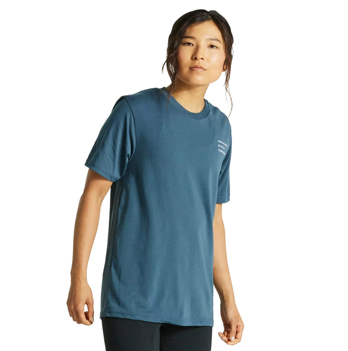 Specialized Womens SBC Short Sleeve Tee Cast Blue