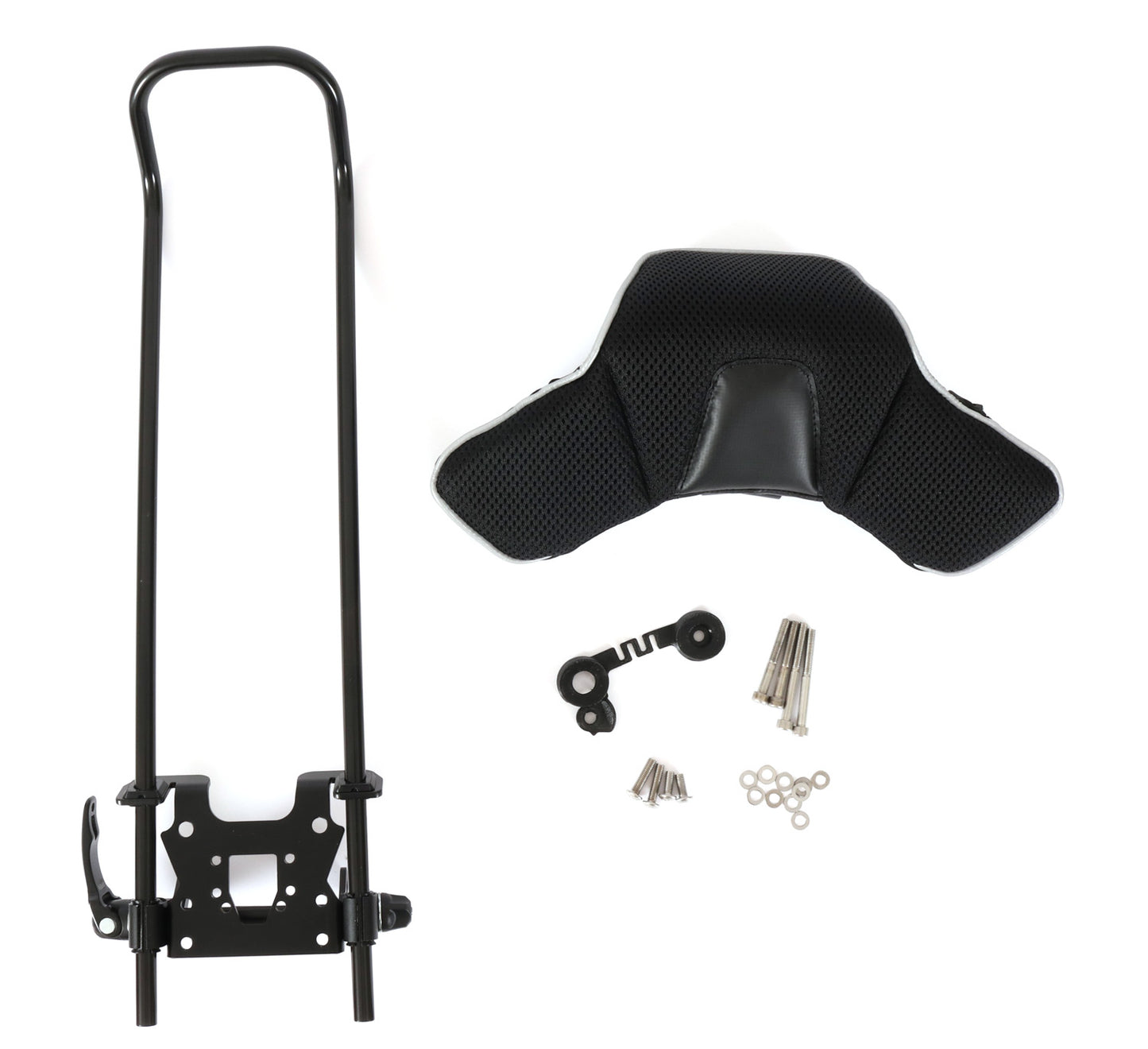 This flexible adaptive Hase headrest takes comfort to the next level. You can lean back, rest your head, and enjoy triking more than ever. This flexible adaptive Hase headrest takes comfort to the next level