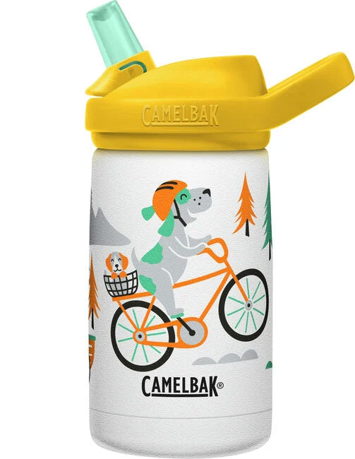 Camelbak Eddy+ Kids SST Vacuum Insulated 12oz Water Bottle Biking Dogs —  Hostel Shoppe