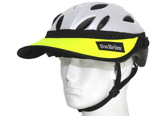 Dabrim Rezzo Helmet Visor 2 Piece Set - Fluorescent Yellow / 3 Brim