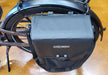 Ortlieb E-Mate Pannier Bag Black mounted on a bicycle