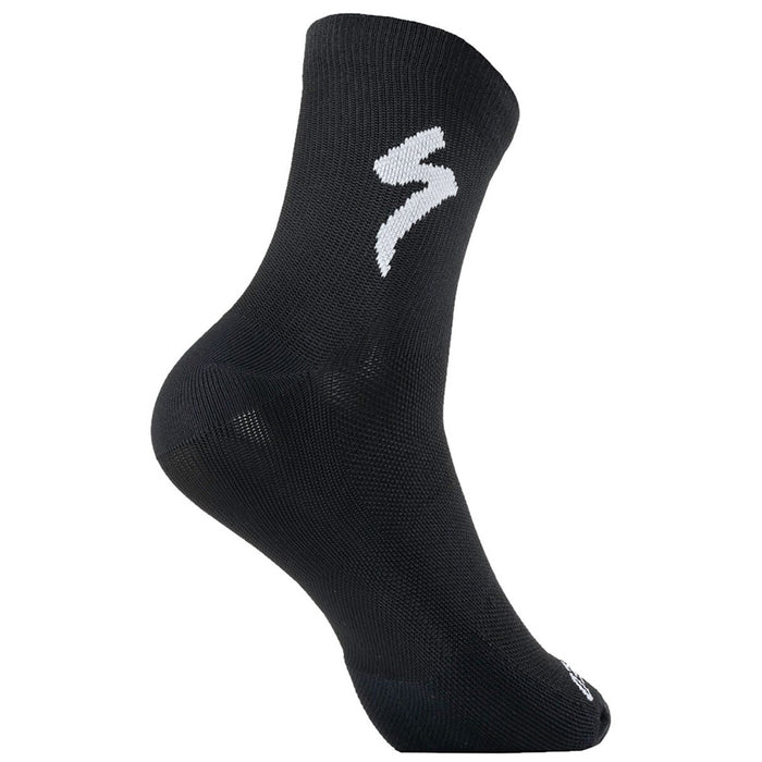Specialized Soft Air Road Mid Socks Black/White Logo