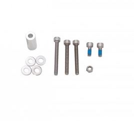 Planet Bike Cascadia Recumbent Bike 26 front fender mounting hardware studio image