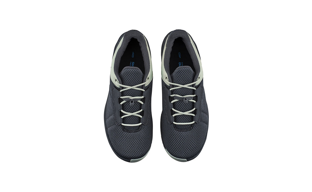 shimano-w-ex300-bicycle-shoes-gray-mint-top