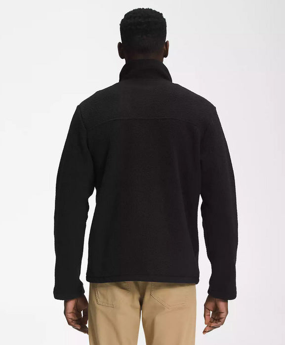 The North Face Mens Cragmont 1/4 Snap Pullover TNF Black