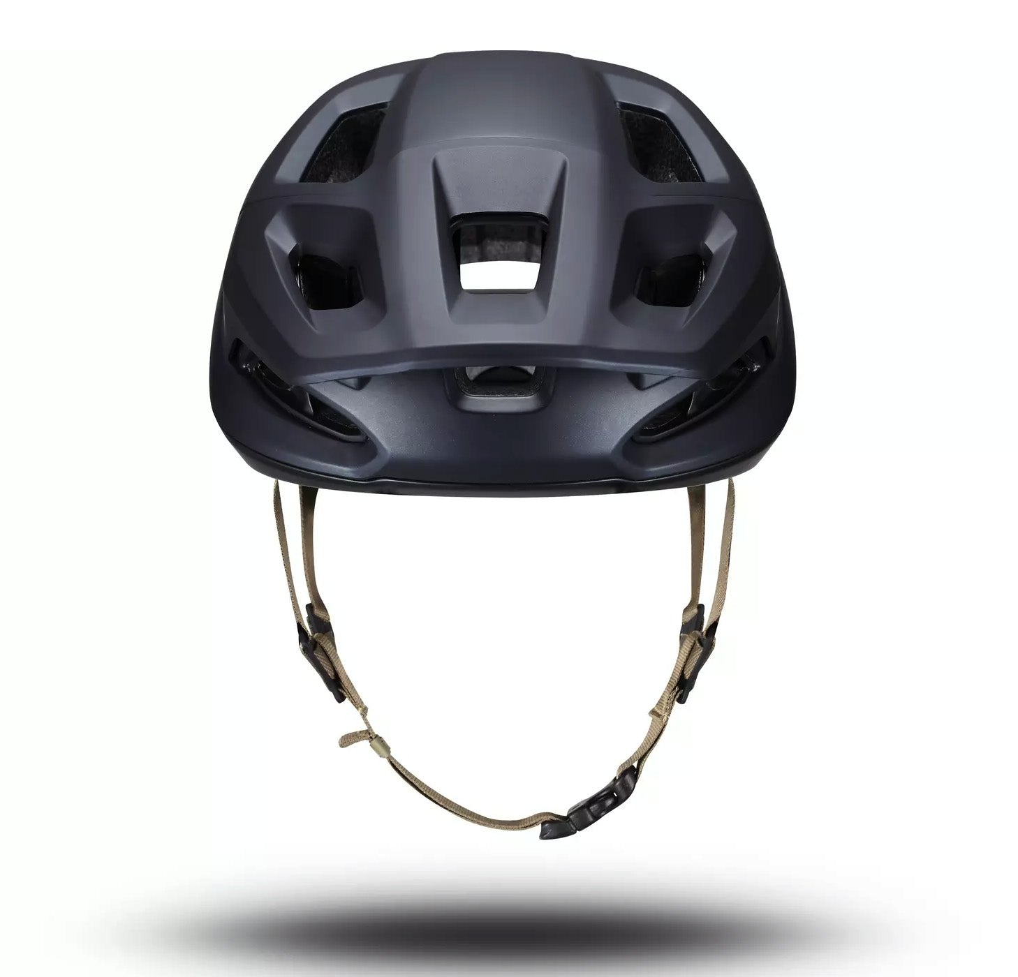 Back view of the Specialized Ambush 2 Helmet in Deep Marine against a white background.