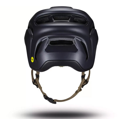 Back view of the Specialized Ambush 2 Helmet in Deep Marine against a white background.