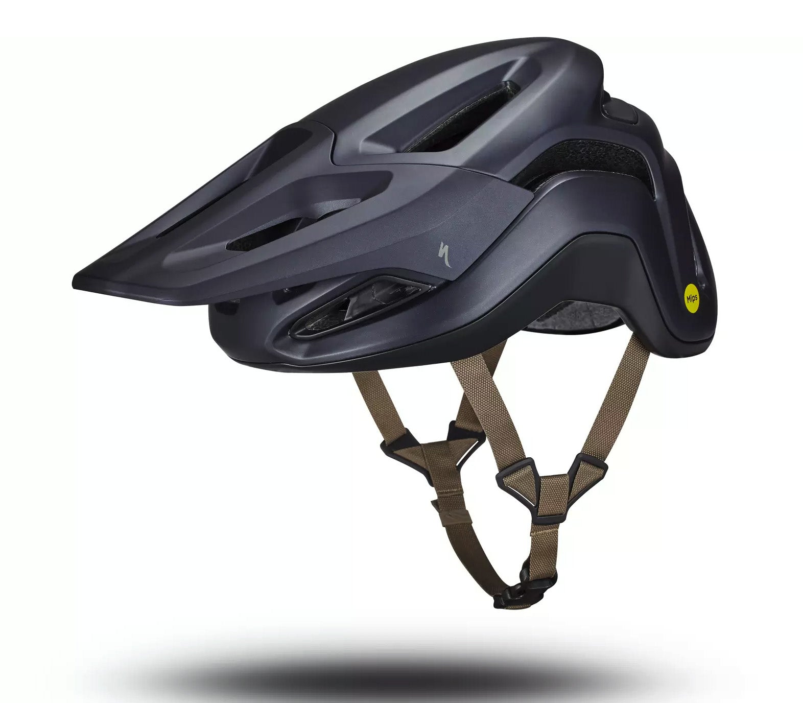 Angled side view of the Specialized Ambush 2 Helmet in Deep Marine against a white background.