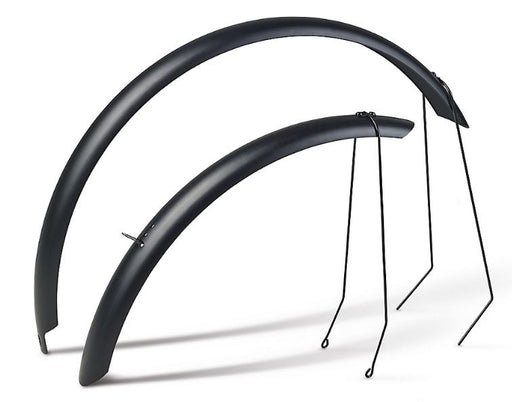 Side view, studio image, specialized roll fender set