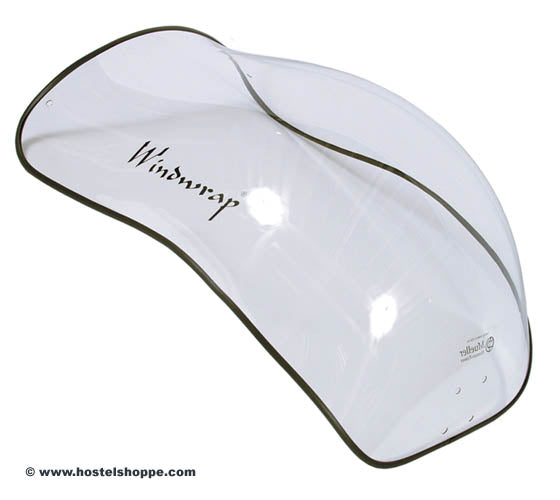 T-Cycle Windwrap Bubble Spring Clear Fairing studio image