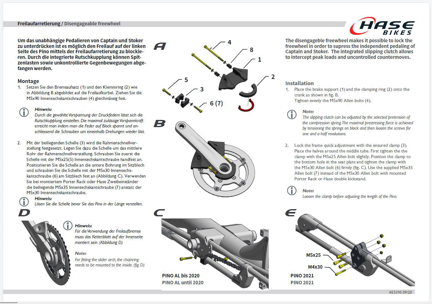 Hase Freewheel Fixer Device