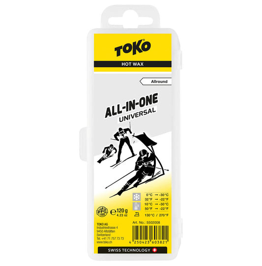 Image of Toko All In One Universal Wax 120g against a white background.