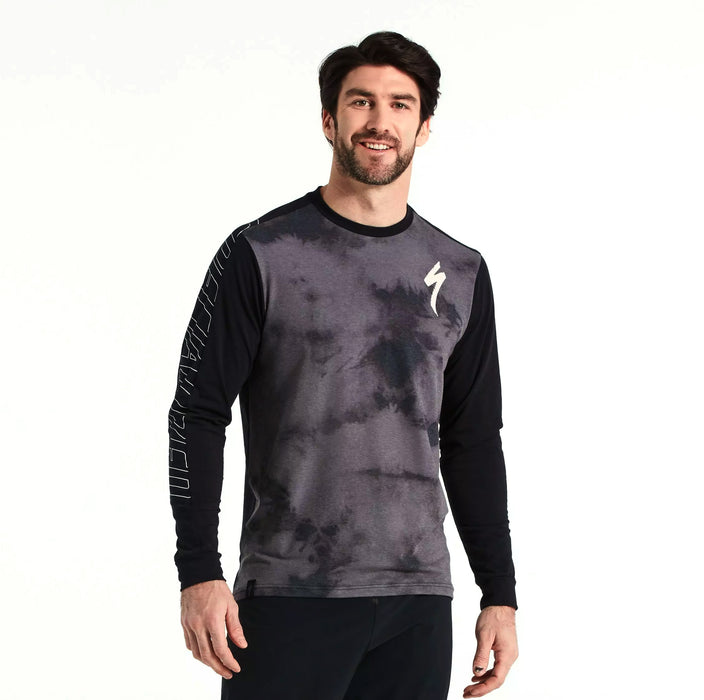 Specialized Mens Altered Long Sleeve Trail Jersey Smoke