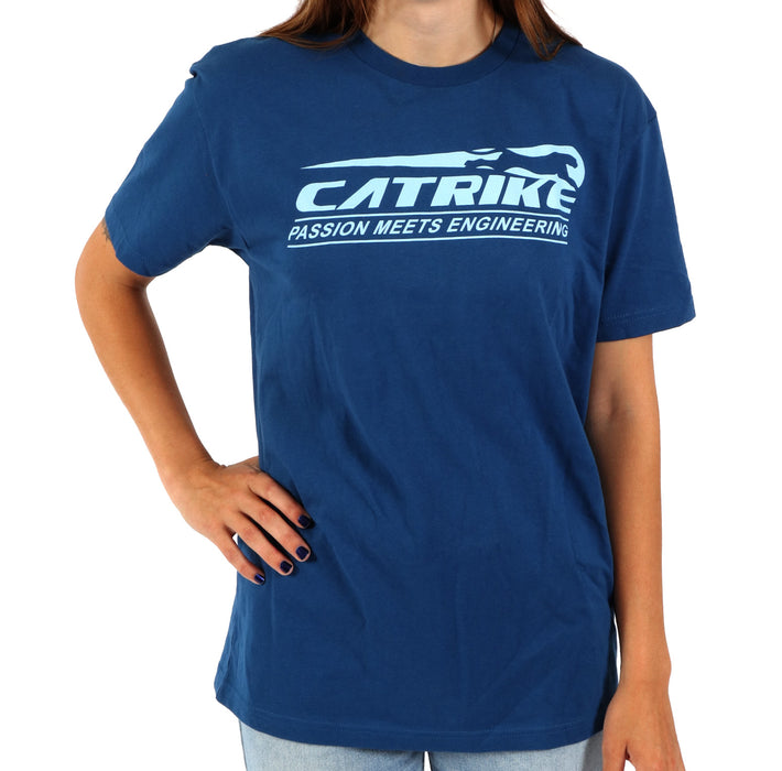 Catrike Trike Logo T-Shirt Royal Blue
