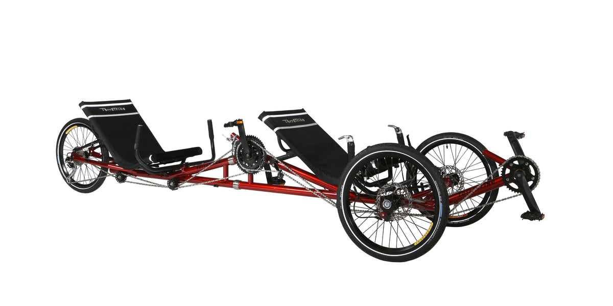 Tandem deals recumbent trike