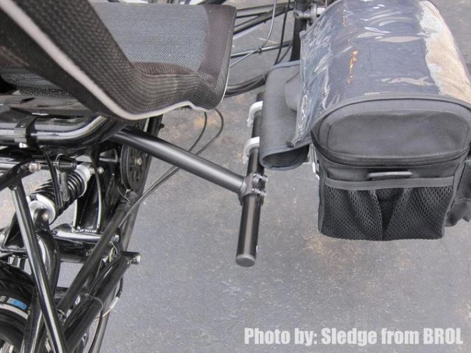 T-Cycle HP Velotechnik Scorpion XL Ergomesh Classic SeatSide Mount Kit