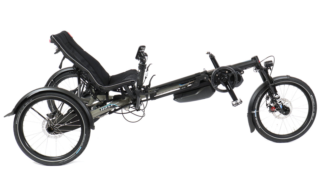 Hase Kettwiesel Evo Shimano Steps 6100 w/630 Wh Battery and 2A Charger Recumbent Trike