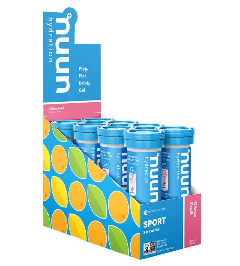 Nuun Sport Hydration Tablets Box of 8 Tubes