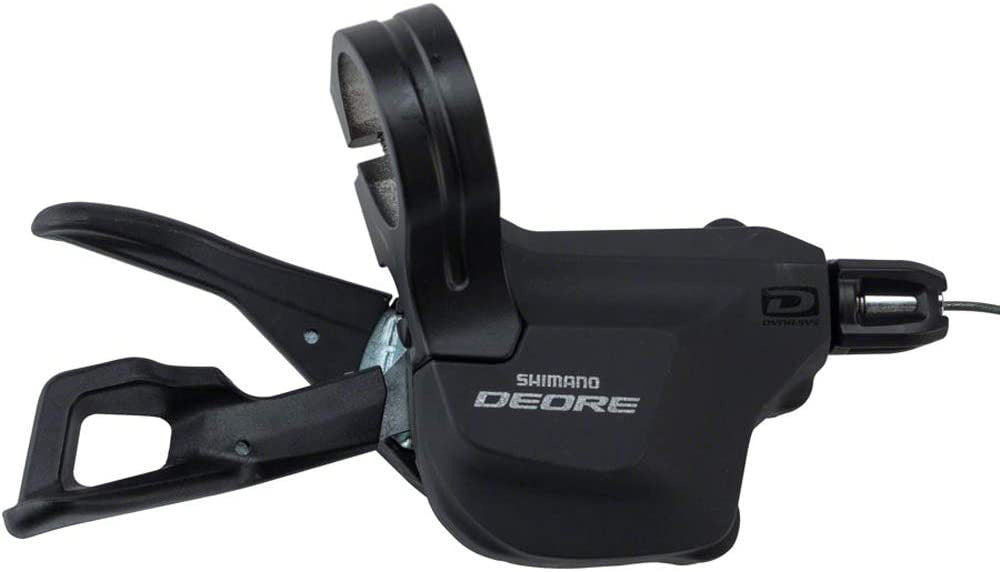 Shimano Deore M6000 2/3 x 10-Speed Clamp-Band Shift Lever Set, Black
