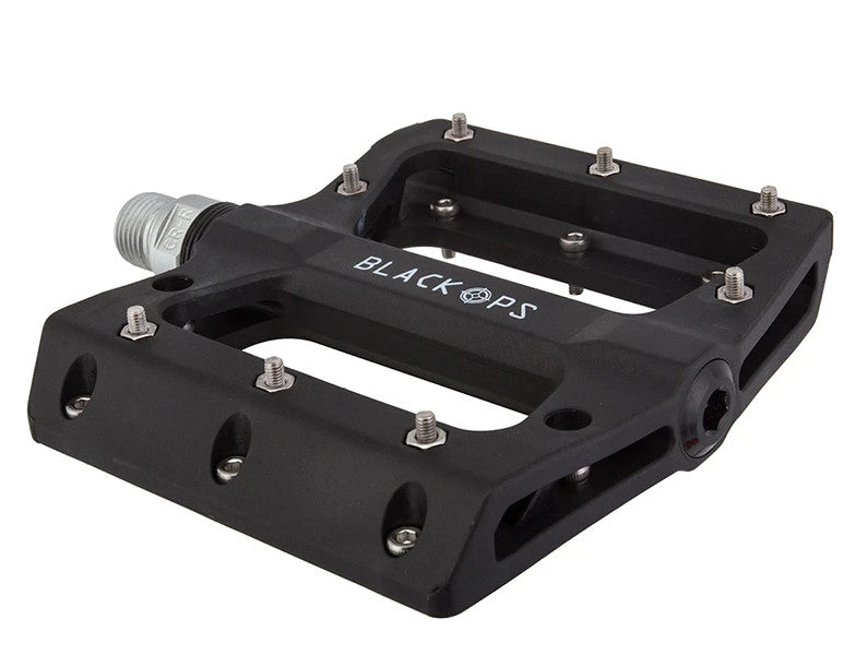 Black-Ops Nylo-Pro-II 9/16 Black Pedals