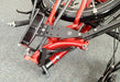 T-Cycle Battery Mount For ICE Suspended Trikes Pre 7/2015 mounted to trike on its side