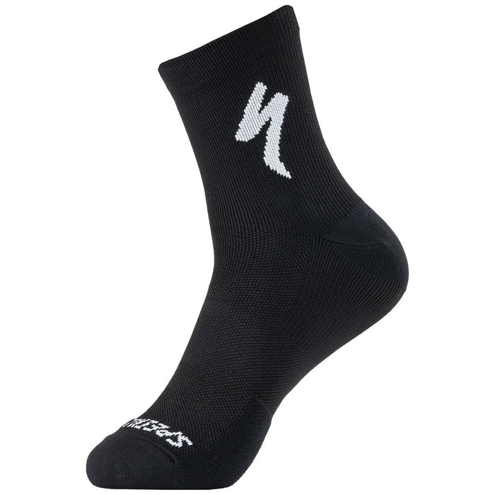 Specialized Soft Air Road Mid Socks Black/White Logo