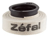 Roll of white zefal cloth rim tape with black Zefal lettering, on a black spool